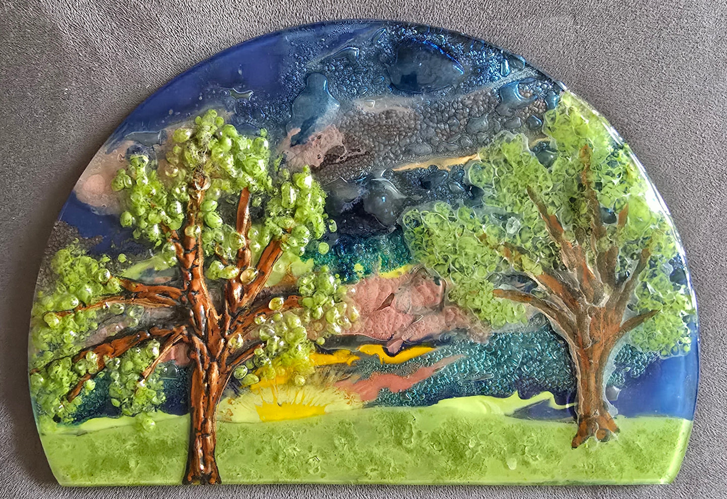Sunrise Landscape Glass Fusion Workshop with Saulius Jankauskas
