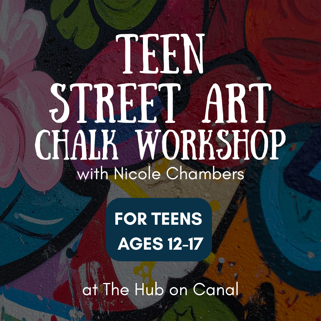 TEEN Street Art Chalk Workshop with Nicole Chambers