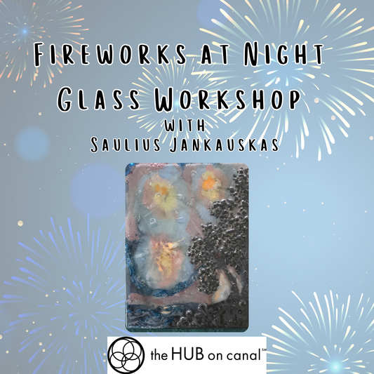 Fireworks at Night Glass Workshop with Saulius Jankauskas