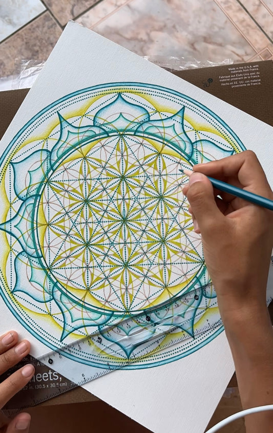 NEW! The Meditative Art of Sacred Geometry with Emma Benitez