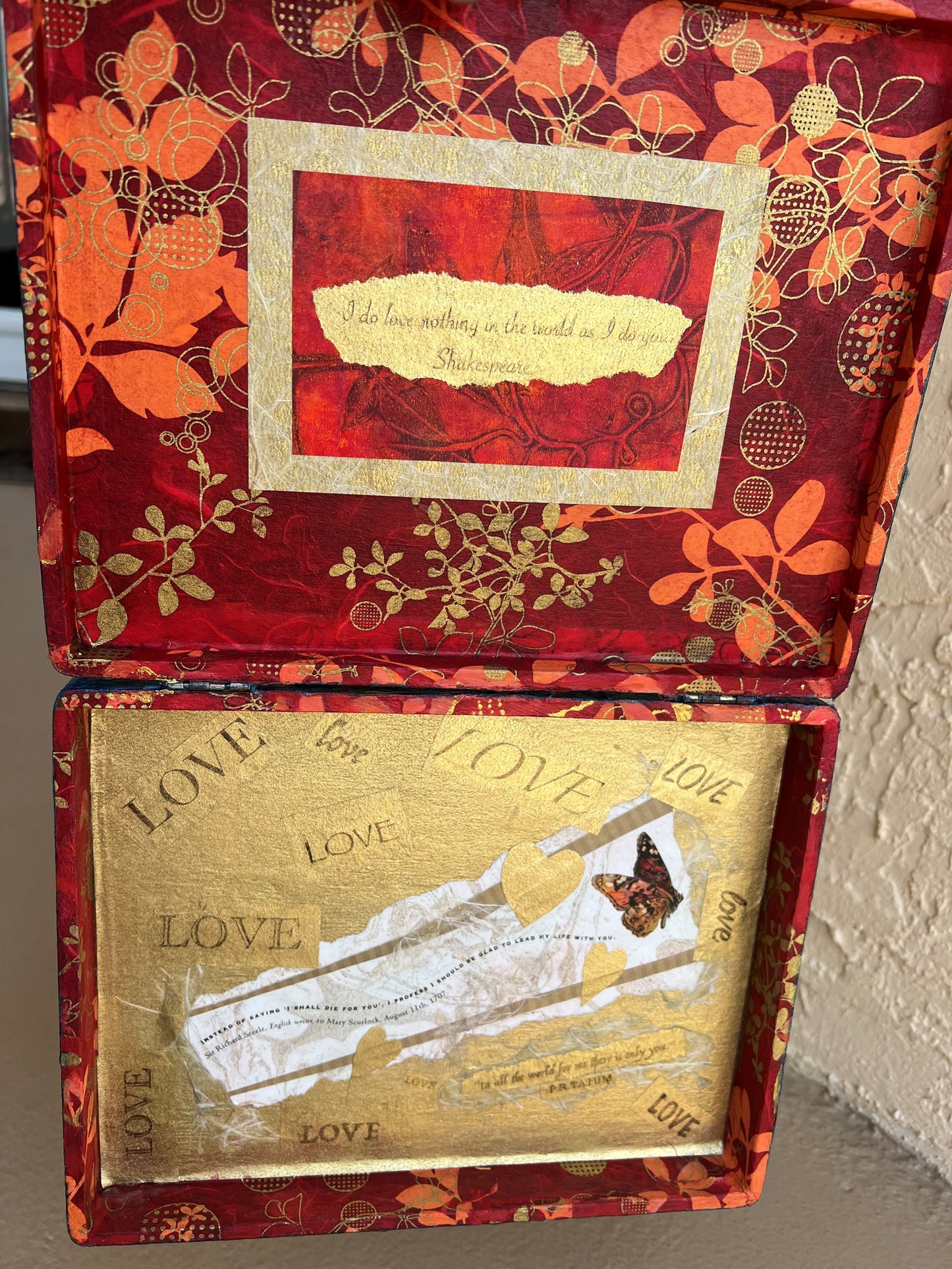 Decorative Cigar Box Paint & Collage with Pamela Ramey-Tatum