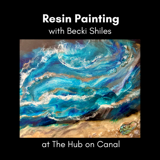 Resin Painting Workshop with Becki Shiles