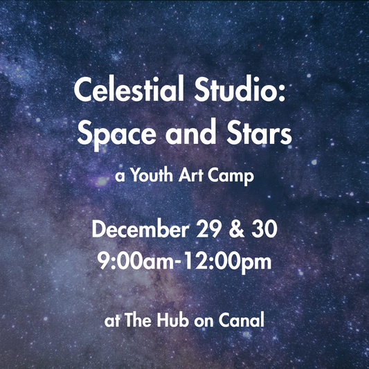 December 29 & 30 - KIDS HOLIDAY ART CAMP - Celestial Studio: Space and Stars